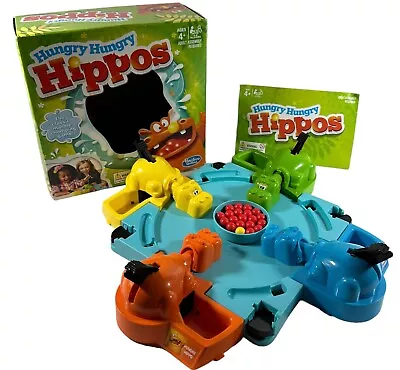 Buy Hasbro Hungry Hungry Hippos Kids Game By Hasbro -  (4yrs+) ~ Complete • 12.25£