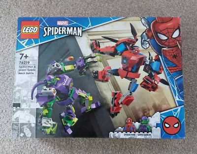 Buy Lego Set  76219 - Marvel Spider Man & Green Goblin Mech Battle. New. Retired Set • 29.95£