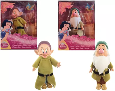 Buy Mattel Disney Snow White And The Seven Dwarfs Sleepy, Dopey Figures - Assorted • 10.30£