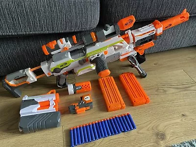 Buy Nerf Blaster Bundle Modulus ECS-10 Accessories 2x Magazines & Ammo • 44.97£