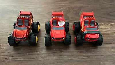 Buy Blaze And The Monster Machines Die Cast Bundle Racing Cars / Trucks - Mattel • 11.50£