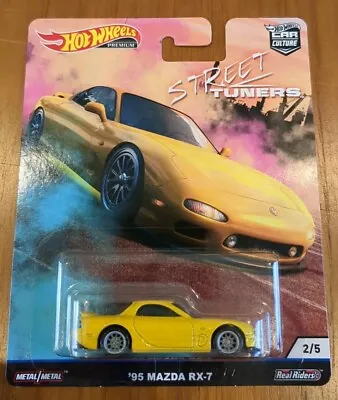 Buy Hot Wheels '95 Mazda RX-7 Street Tuners Yellow 2/5 • 14£