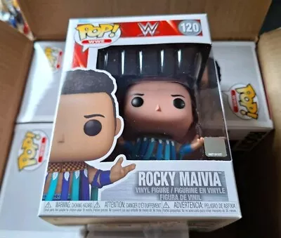 Buy Funko POP! WWE Rocky Maivia #120 Vinyl Figure New • 9.99£