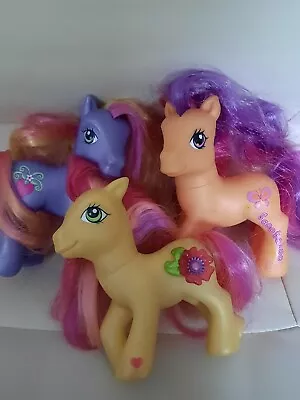 Buy My Little Pony G3 Vintage Bundle Joblot Of 3 Ponies, Vintage Used Condition • 5£