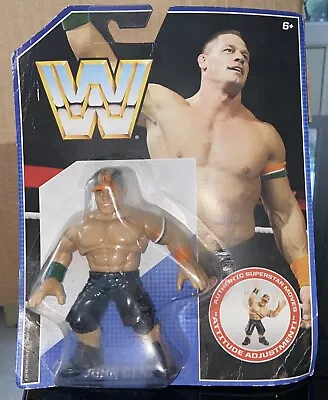 Buy Bnib Wwe Mattel Retro Series 1 John Cena Wrestling Action Figure Hasbro Wwf 2 • 30£