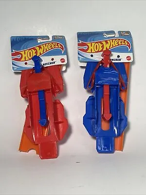 Buy Hot Wheels Track Loop Launcher Set Of 2-One Blue One Red- Mattel Track Set • 3.73£