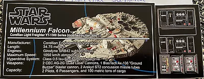 Buy Star Wars UCS Sticker For MOC Millennium Falcon By Marshal Banana Brickvaul Full • 11.13£