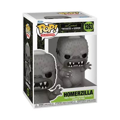 Buy POP151 FUNKO POP The Simpsons Vinyl Figure: Homerzilla #1263 • 22.68£