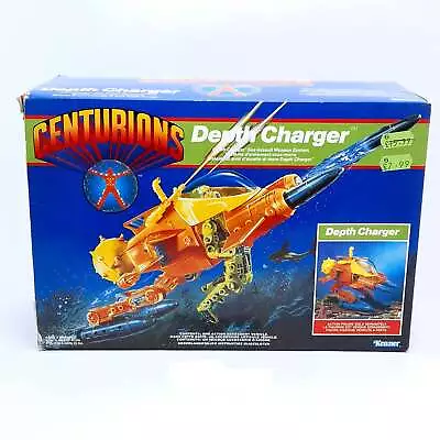 Buy CENTURIONS DEPTH CHARGER Complete Action Figure Vehicle BOXED Vintage 80s Kenner • 269.99£