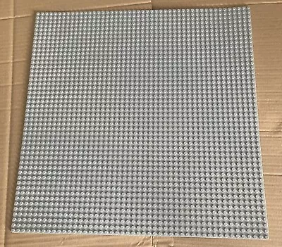Buy Large GENUINE LEGO BASE Grey 48 X 48 Pin Board 15 Inch  Plate Vintage City Town • 10£
