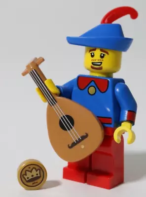 Buy All Parts LEGO - Medieval Bard Minifigure MOC Lute Music Troubadour Castle • 12.99£