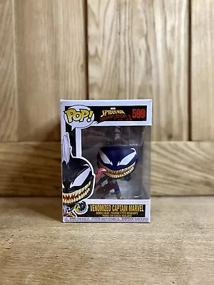 Buy Funko Pop! Movies: Spider-Man: Maximum Venom - Venomized Captain Marvel Vinyl... • 4.99£