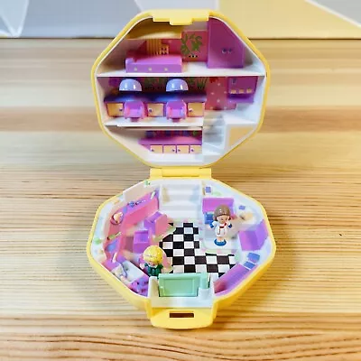 Buy Vintage Polly Pocket 1990 Hair Salon Bluebird With Figures - VGC • 30£