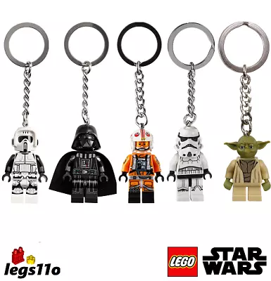 Buy LEGO Star Wars Minifigure Keyring Keychain NEW WITH TAGS Choose Character • 5.97£