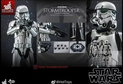 Buy Hot Toys Star Wars Chome Stormtrooper Please Read   • 149£