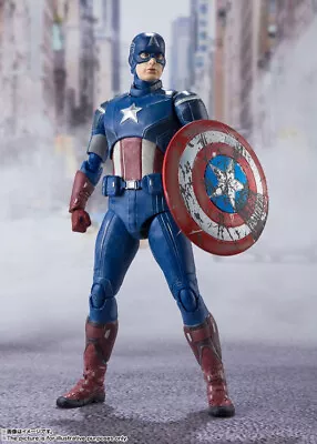 Buy Avengers Figurine S.H. Figuarts Captain America Avengers Assemble Edition 612847 • 92.65£