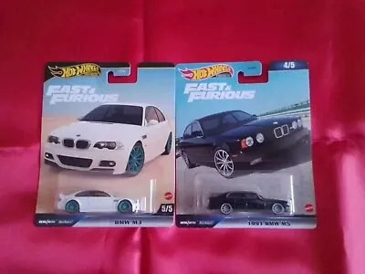 Buy Hot Wheels Premium:     Fast & Furious 1991 BMW M5  & BMW M3 • 25.99£