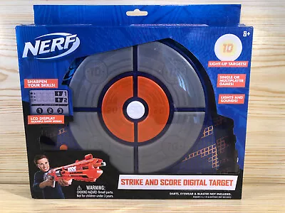 Buy Nerf Digital Target Boxed With Instructions Lights Sounds Fully Tested & Working • 11.95£
