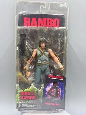 Buy NECA RAMBO First Blood John J Rambo Stallone PVC Action Figure 7  Stallone Toy • 21£