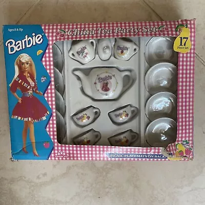 Buy  Vintage 1998 Pottery Dolls Teaset Boxed Complete • 15£