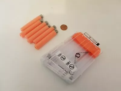 Buy NERF Accustrike 6 Dart Clip Magazine Cartridge Ammo Holder & Darts, Combine Post • 4.99£