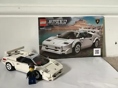 Buy Lego Speed Champions White Lamborghini Countach 76908 • 9£