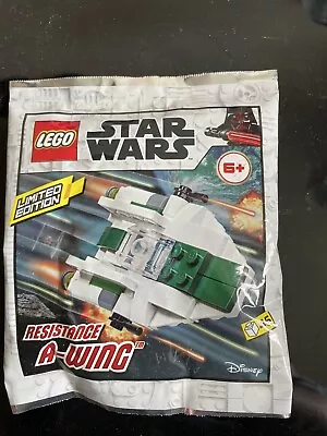 Buy LEGO Star Wars Resistance A-Wing Fighter Foil Pack Set 912177 • 0.99£