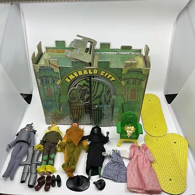 Buy Vintage 1974 MEGO Wizard Of Oz Emerald City Playset W/ 4 Dolls & Accessories • 73.74£