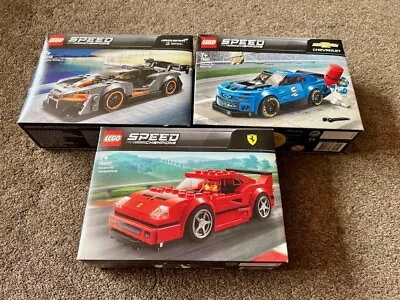 Buy Lego Speed Champions Lot Of X 3 75890, 75891, 75892 New + Sealed Read Decription • 54.99£