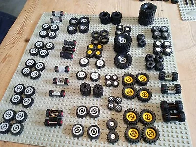 Buy Vintage Lego Space Wheels Tyres From Sets 928 6927 6950 6980 6880 6985 • 1.99£