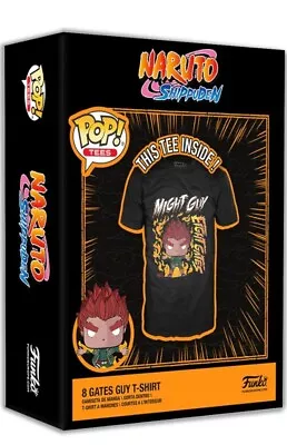 Buy Funko Boxed Naruto 8 Gates Guy T-Shirt Large  • 9.99£