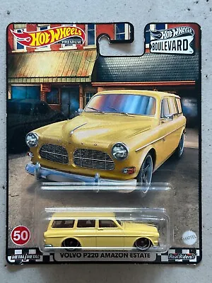 Buy Hot Wheels Premium Boulevard 50 VOLVO P220 AMAZON ESTATE Car Culture Real Riders • 19.99£