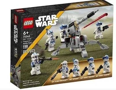 Buy LEGO Star Wars 501st Clone Troopers Battle Pack Set 75345 • 17.99£