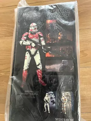 Buy Sideshow Star Wars Clone Wars Imperial Shock Trooper 1/6 Action Figure • 214.18£