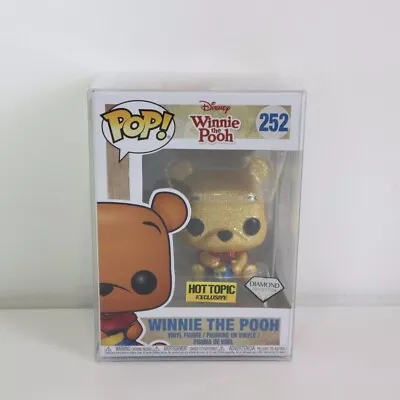 Buy Funko Pop Disney Winnie The Pooh 252 Diamond Hot Topic Collection Exclusive • 39.29£