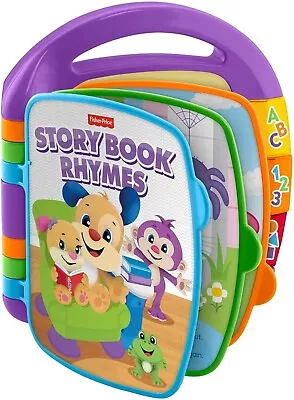 Buy Fisher-Price Storybook Rhymes Learning Toy With Lights And Music For Babies And • 20.50£