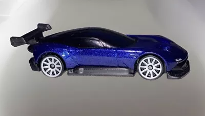 Buy Hot Wheels Aston Martin Vulcan Blue Metallic Very Nice Wheel Swap See Photos • 5.40£