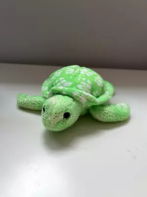 Buy Ty Beanie Babies Sunrise The Turtle Green Sparkly Cuddly Toy • 0.99£