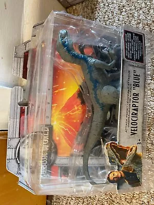 Buy Bnib Jurassic World Mattel Series Attack Pack Velociraptor Blue Dinosaur Figure • 14.99£
