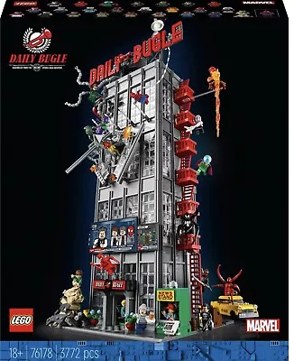 Buy Lego 76178 Marvel Spider-man Daily Bugle, 100% Complete, Mint Condition • 88£