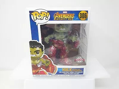 Buy Hulk Funko Pop 306 Marvel Movies Avengers Infinity War Bursting Out Hulkbuster • 36.99£