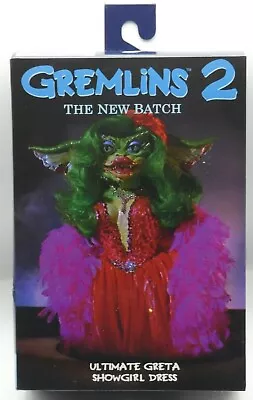 Buy NECA Gremlins 2: The New Batch ULTIMATE GRETA (SHOWGIRL DRESS) Action Figure • 85£