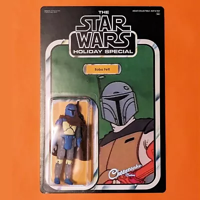 Buy Custom Star Wars The Holiday Special Boba Fett Action Figure, Plastic • 35£