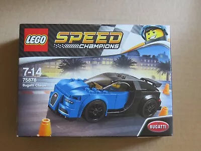 Buy LEGO Bugatti Chiron 75878 Set Speed Champions Car Model - New Sealed • 54.99£