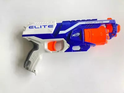 Buy Nerf N-Strike Elite Disruptor Toy Gun, Blaster With Bullets! Very Good Condition • 8.99£