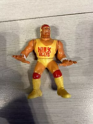 Buy WWF Hulk Hogan Wrestling Figure Hasbro Series 1 WWE Broken Action • 10£