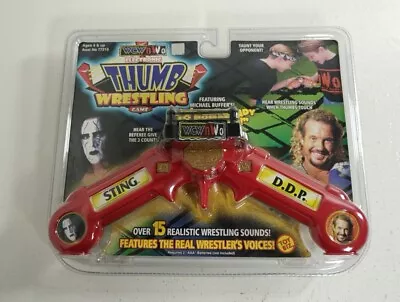 Buy Rare ToyBiz WCW/NWO Electronic Thumb Wrestling D.D.P Sting Game Sealed Boxed  • 26.99£