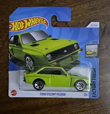 Buy Hot Wheels 🔥 FORD ESCORT RS2000 Rare 1:64 Factory Fresh - Brand New & Sealed • 8.99£