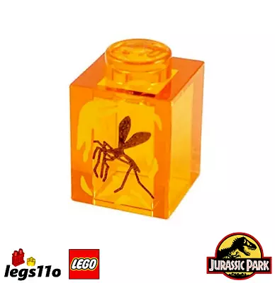 Buy LEGO Jurassic Park - Mosquito In Amber 1x1 Brick - Minifigure Accessory NEW 3005 • 2.47£