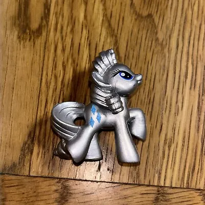 Buy My Little Pony Mini Figure Blind Bag Rare Special Edition Silver Rarity Metallic • 6£